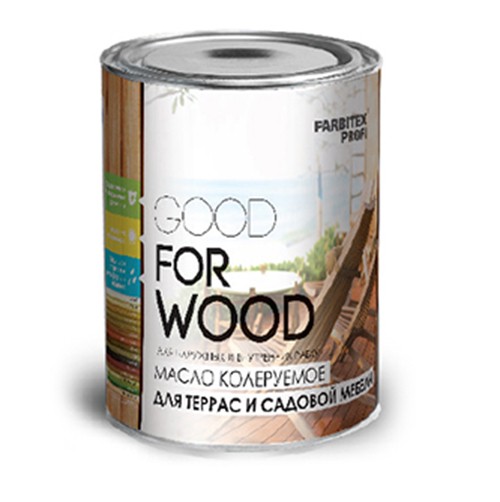 МАСЛО ДЛЯ ТЕРРАС ЗОЛОТАЯ ОСЕНЬ 0,9л "FARBITEX ПРОФИ GOOD FOR WOOD"