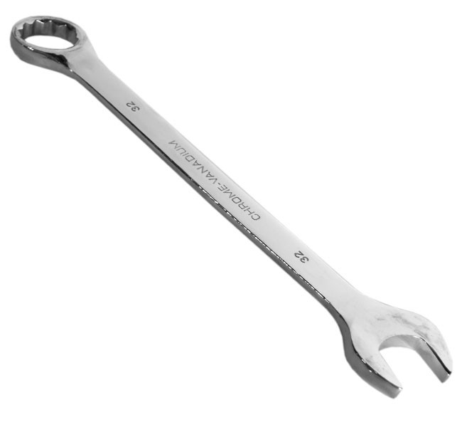 КЛЮЧ КОМБИНИРОВАННЫЙ 32ММ SANTOOL  CR-V ЗЕРКАЛЬНАЯ ПОЛИРОВКА