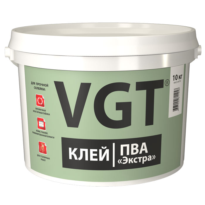 КЛЕЙ ПВА ЭКСТРА 1КГ  "VGT"