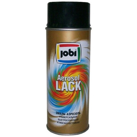 JOBI ЭМАЛЬ АЭРОЗОЛЬНАЯ ГЛЯНЦ. ОРАНЖЕВАЯ RAL 2003 (400МЛ)