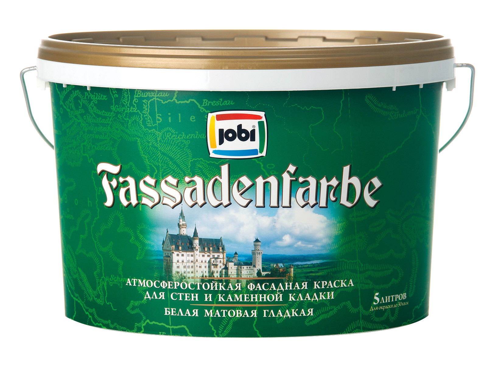 JOBI -30С FASSADENFARBE R5 (2,25Л) БАЗА С КРАСКА ФАСАДНАЯ