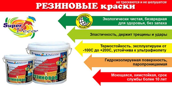 КРАСКА РЕЗИНОВАЯ №13 ГРАНАТ 3кг."SUPER DECOR"