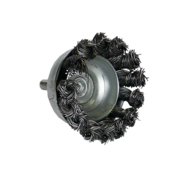 ЩЕТКА "SANTOOL" ДЛЯ ДРЕЛИ 25ММ ЧАШКА СО ШПИЛЬКОЙ