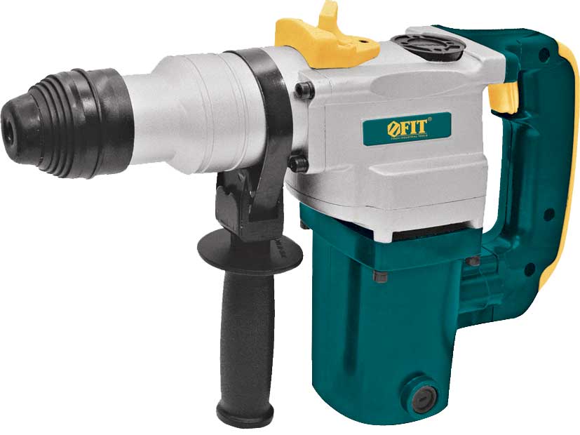 ПЕРФОРАТОР ДЕМОНТАЖНЫЙ 0,850КВТ 800ОБ/МИН 3,4ДЖ 3 РЕЖ.SDS-plus МЕТ.КОРП.РЕЗ.НАКЛ.КЕЙС