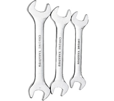 КЛЮЧ РОЖКОВЫЙ 12*14ММ ХРОМ. СТАЛЬ, НИКЕЛИР. "ПЕТРОВИЧ" П050-1214