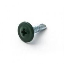 САМОРЕЗ С ПРЕССШАЙБОЙ 4,2*16 СВЕРЛО П/СФ RAL 6005 (УП1000ШТ)