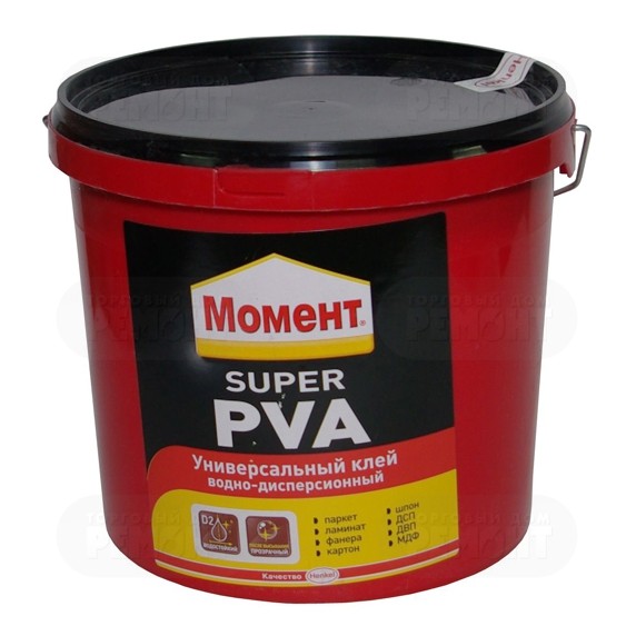 Столярный клей МОМЕНТ СУПЕР ПВА D2 2КГ КРАСНЫЙ