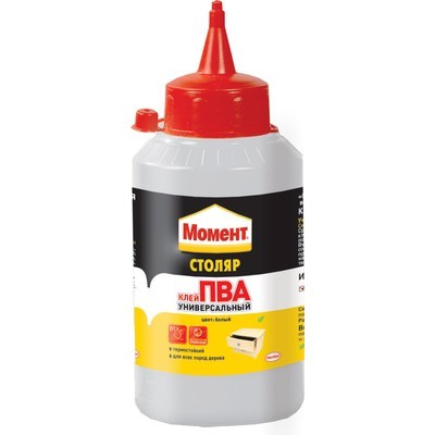КЛЕЙ МОМЕНТ ПВА D1 УНИВЕРСАЛЬНЫЙ 250Г БЕЛЫЙ