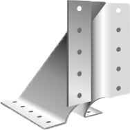 КРОНШТЕЙН УСИЛЕННЫЙ KRU-130*65