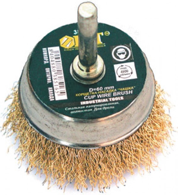 ЩЕТКА-ЧАШКА ДЛЯ ДРЕЛИ 60мм ПО МЕТАЛЛУ