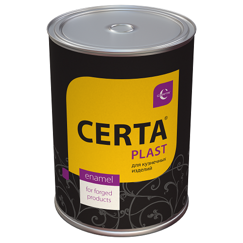 ЭМАЛЬ ЦЕРТА-ПЛАСТ БРОНЗА С МОЛОТКОВЫМ ЭФФЕКТОМ 0,8 КГ