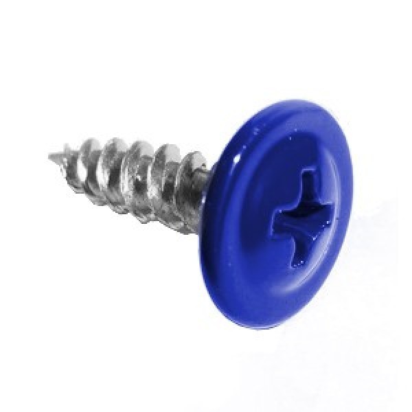 САМОРЕЗ С ПРЕССШАЙБОЙ 4,2*16 ОСТРЫЙ П/СФ RAL 5005 (УП1000ШТ)