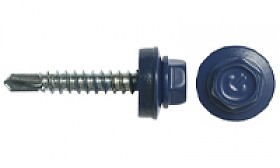 САМОРЕЗ КРОВЕЛЬНЫЙ 4,8*38 СИНИЙ / RAL5010