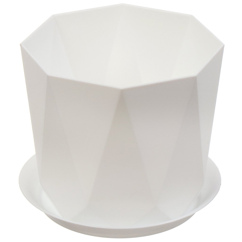 КАШПО 1Л 13*11СМ БЕЛОЕ М3137