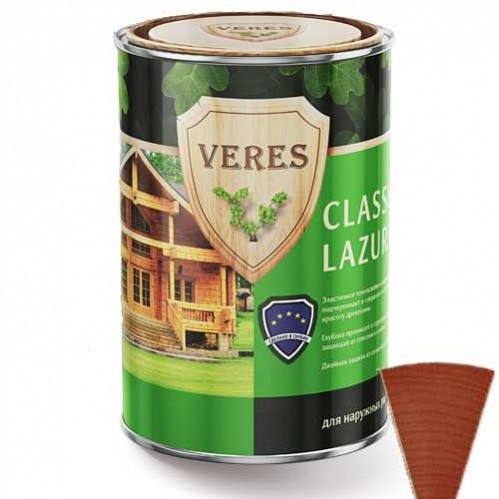 КЛАССИК ЛАЗУРЬ №7 МАХАГОН 0,9Л "VERES"