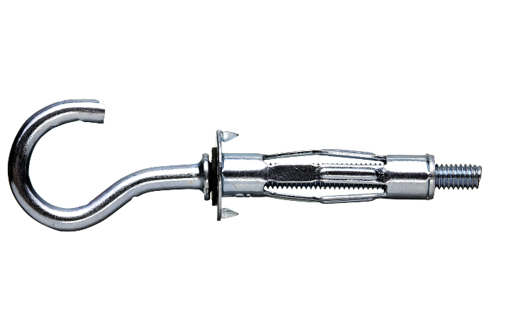 ДЮБЕЛЬ МОЛЛИ М6*52 С КРЮКОМ (100ШТ)