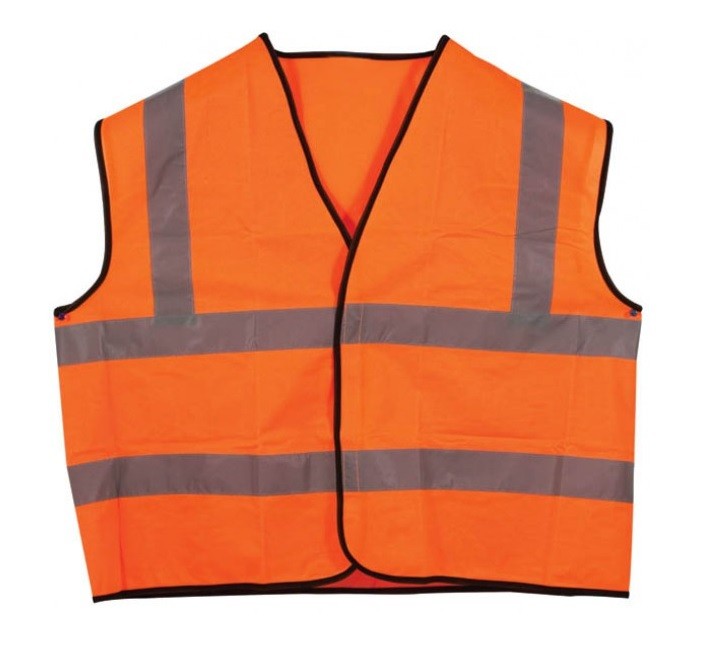 ЖИЛЕТ СИГНАЛЬНЫЙ ОРАНЖЕВЫЙ XL