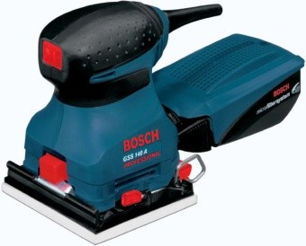 МАШИНА ПЛОСКОШЛИФОВАЛЬНАЯ BOSCH GSS 140 A + КЕЙС