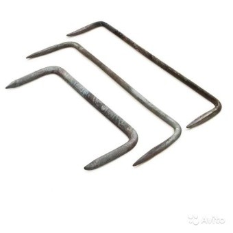 СКОБА СТРОИТЕЛЬНАЯ 10*300*70 (100ШТ/УП)