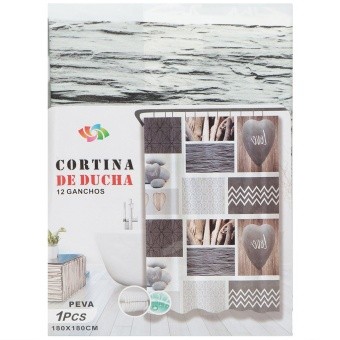 ШТОРА ДЛЯ ВАНН 180*180СМ 