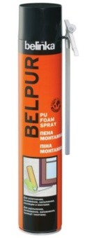 ПЕНА МОНТАЖНАЯ BELPUR PU FOAM SPRAY 750МЛ /BELINCA/