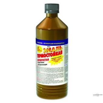 ЭМАЛЬ ТЕРМОСТОЙКАЯ СЕРЕБРО 0,5КГ НОВБЫТХИМ