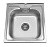 МОЙКА НАКЛАДНАЯ SINKLIGHT 5050 0.6/160 1P БОРТ 25мм ГЛЯНЕЦ 