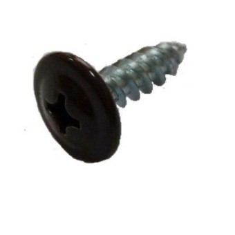 САМОРЕЗ С ПРЕССШАЙБОЙ 4,2*19 ОСТРЫЙ П/СФ RAL 8017 (УП1000ШТ)