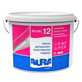 АКРИЛОВАЯ ПОЛУМАТОВАЯ КРАСКА  0,9л. 