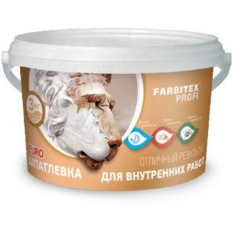 ШПАТЛЁВКА ДЛЯ ВНУТРЕННИХ РАБОТ 15кг 