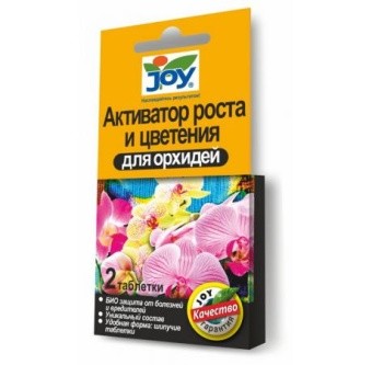 АКТИВАТОР РОСТА И ЦВЕТЕНИЯ ДЛЯ ОРХИДЕЙ  2ТАБЛ. JOY