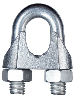 ЗАЖИМ ДЛЯ СТАЛЬНЫХ КАНАТОВ 10